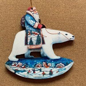 G. DeBrekht Santa on polar bear